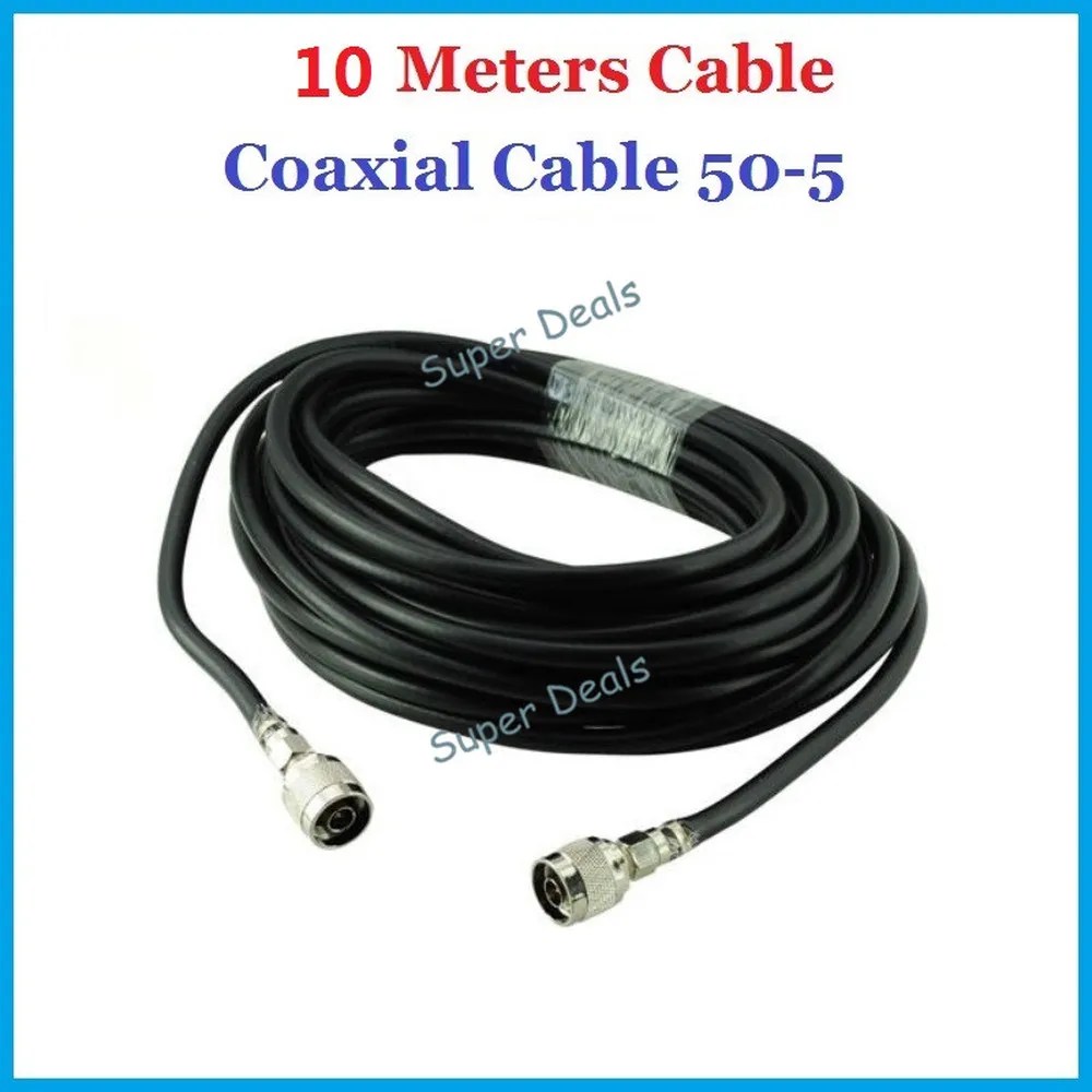 ZQTMAX 50-5 Coaxial Cable 50ohm for Mobile Phone Signal Booster ,Repeater and Cable TV, walkie talkie