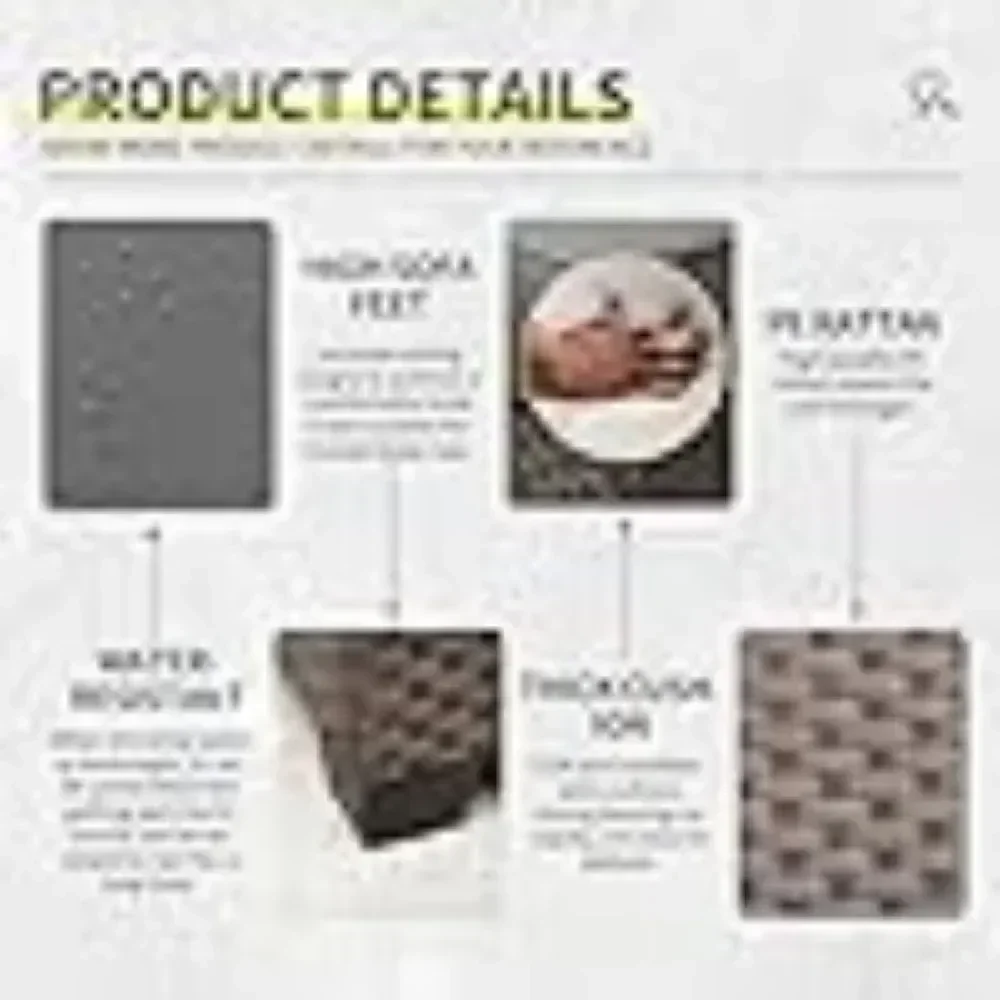 9 Pieces Wicker Patio Furniture Set Outdoor PE Rattan Sectional Conversation Sofa Set with Grey Cushions and Storage Table