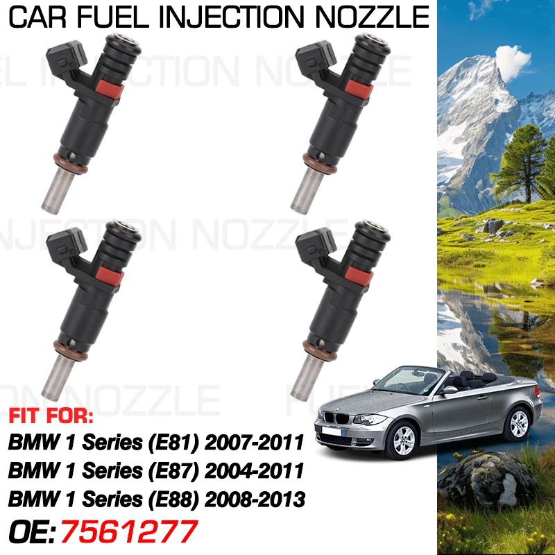 

for BMW 1 Series E81 2007-2011 BMW 1 Series E87 2004-2011 BMW 1 Series E88 2008-2013 Car Fuel Injectors Nozzle Injection 7561277