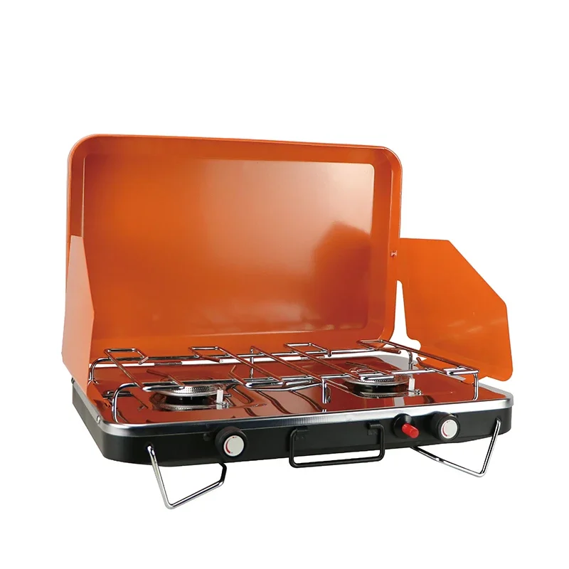 

Foldable outdoor barbecue barbecue camping gas stove