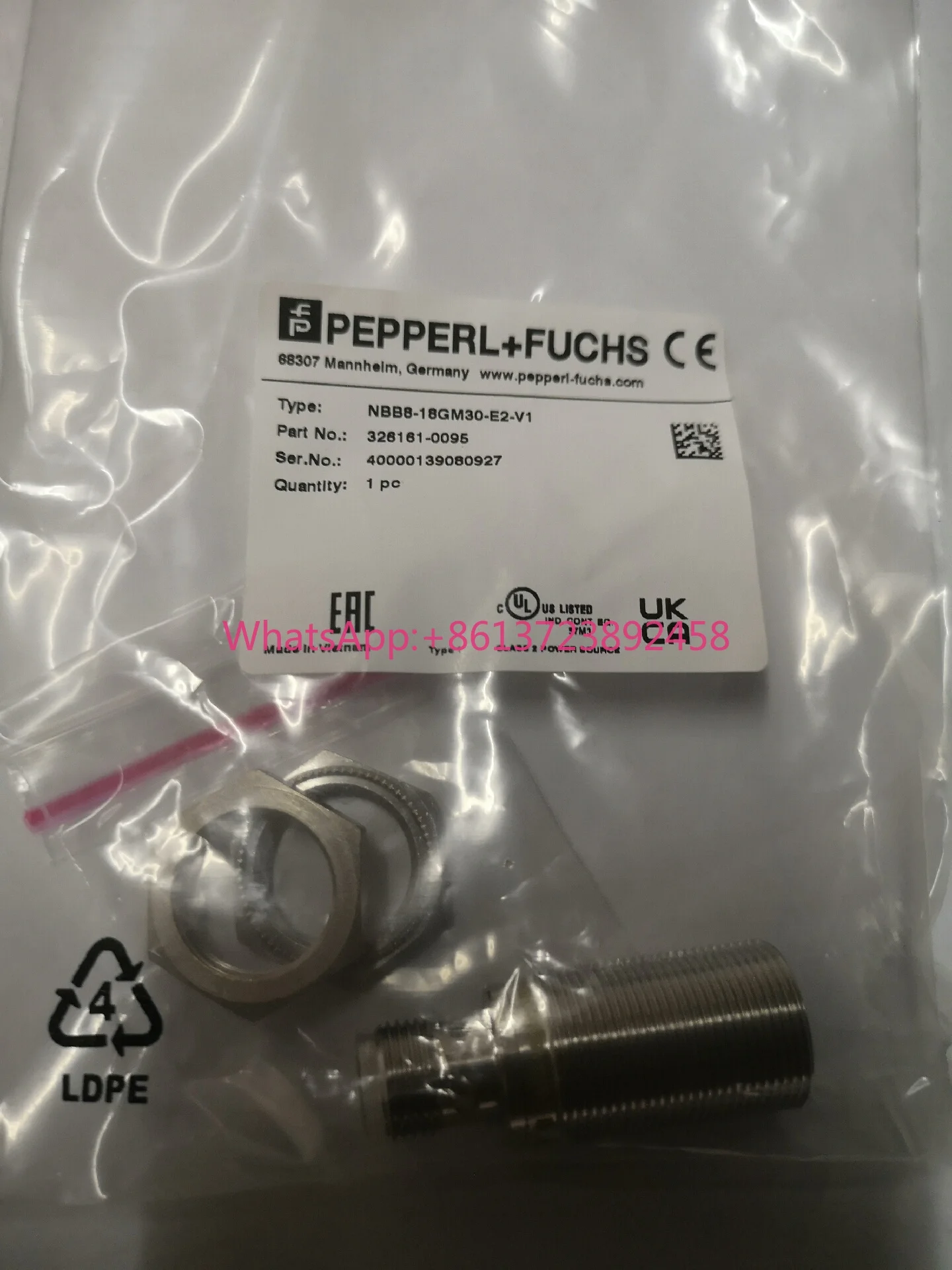 

Pepperl + Fuchs NBB8-18GM30-E2-V1