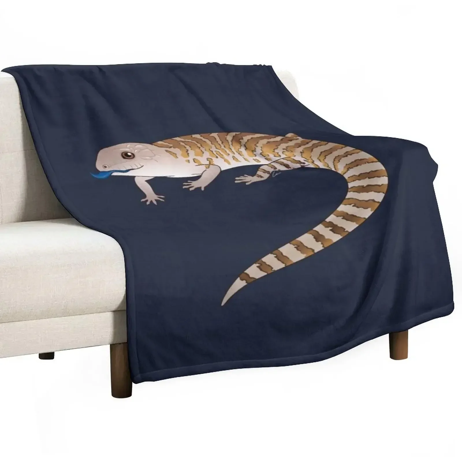 Blue Tongue Skink Throw Blanket Baby Fashion Sofas Sofas Blankets