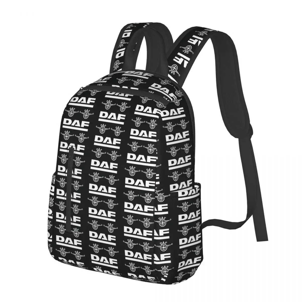 Daf Truck Classic Car Logo Student Backpack School Bag Hiking Travel Daypack for Boys Girls Bookbag Shoulder Bags