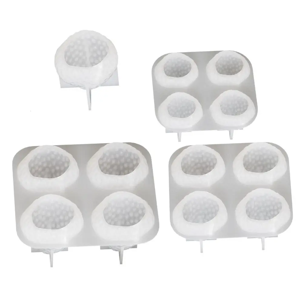 

Силиконовая 3D-форма для клубники, многоразовая форма для свечей ручной работы, для гипса и смолы, на День святого Валентина