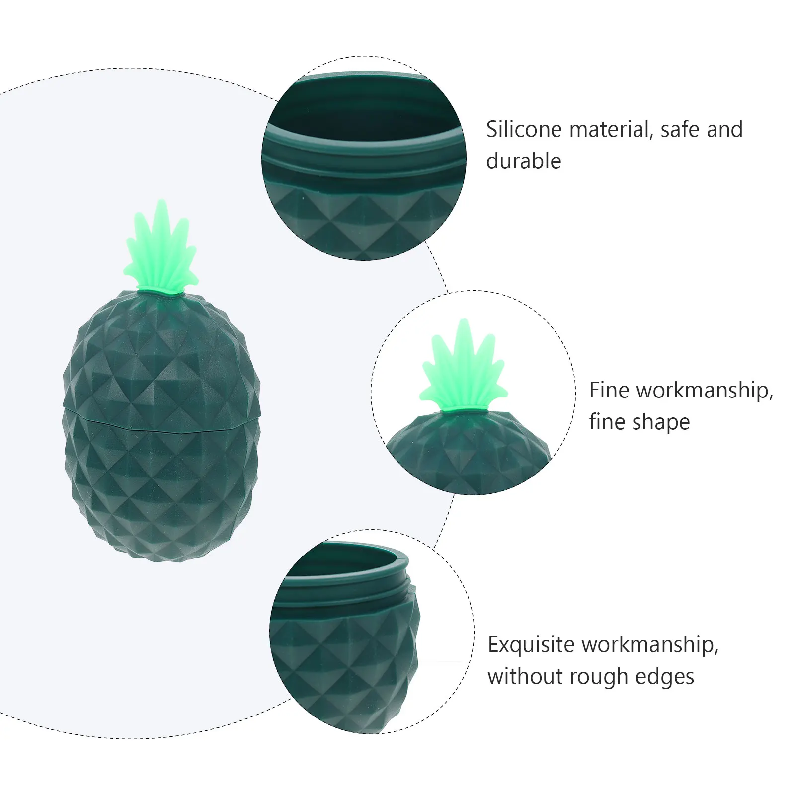 

Premium Pineapple Silicone Face Skin Massage Tool Cooling Pore Shrinking Skincare Mold For Women