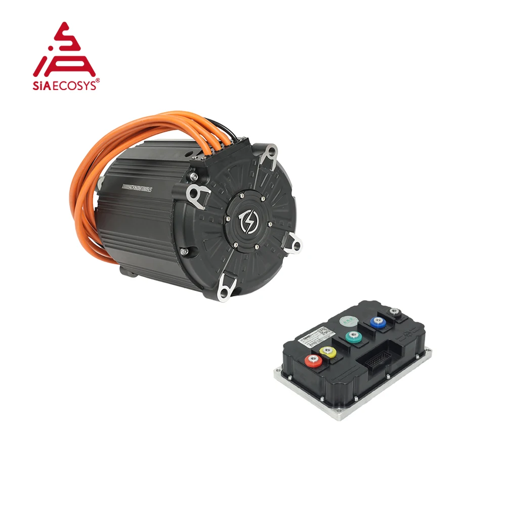 QSMOTOR QSD180D-90H 20kW Liquid Cooled Motor and FarDriver ND721800B Kit
