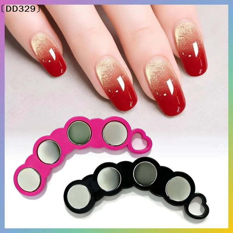 Circular Nail Art Cat's Eye Strong Magnet Tool Glass Bead Effect Cat Eye Multi-functional Gel Polish Manicure Tools DIY〔DD329〕