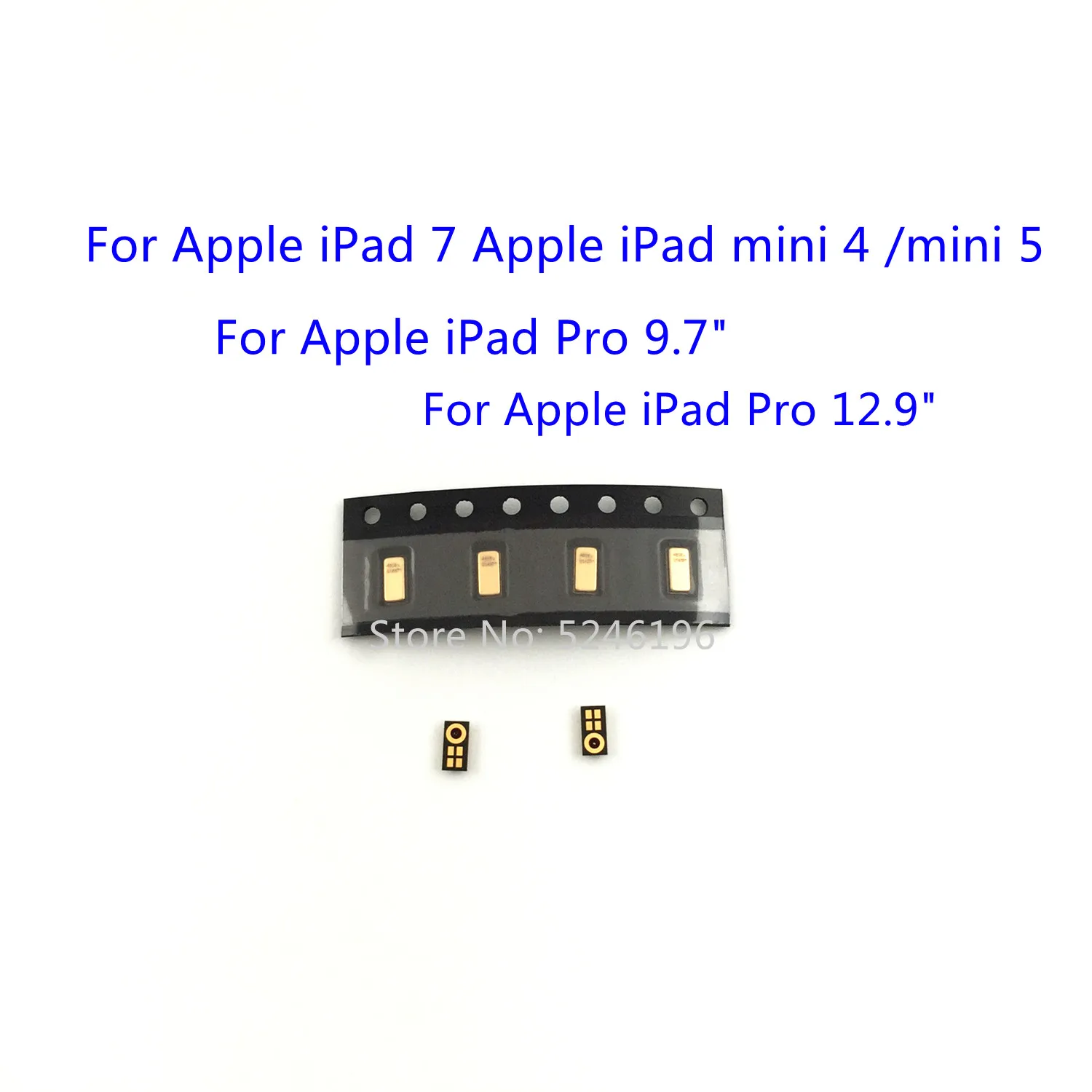 

10-100 шт. микрофон, внутренний микрофон, приемник, динамик для Apple iPad 7, iPad Pro 9,7 дюйма, Apple iPad Pro 12,9 дюйма, Apple iPad mini 4, iPad mini 5