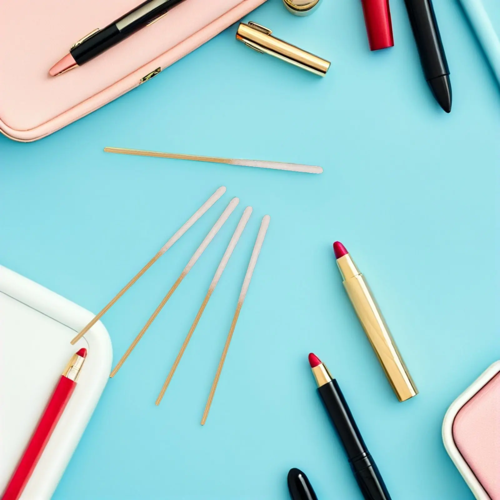 360Pcs Cotton Swabs for Makeup Remover 3 Inch Long Precision Tip Bamboo Stick Applicator Beauty Salon Skincare Cleaning Cotton