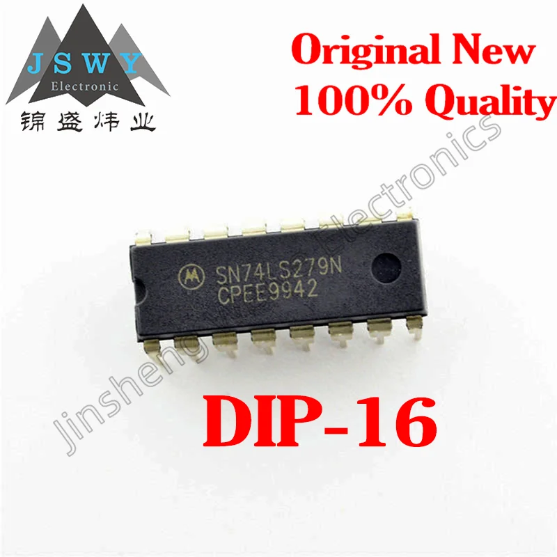 

(2-20pcs) SN74LS279N DIP-16/Quad RS Latch Logic Chip/New Original/Shipping Fast/In Stock