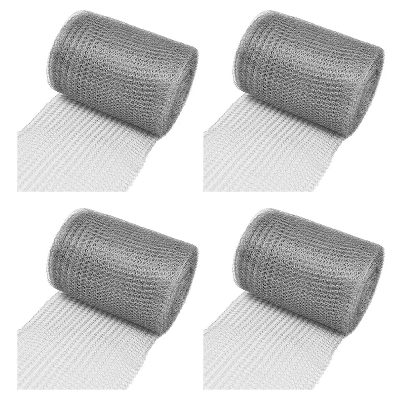 

4X Wire Mesh Stainless Steel 12.7 Cm X 6 M Wire Mesh Fine Mesh Stainless Steel Mesh Close Mesh For Protection