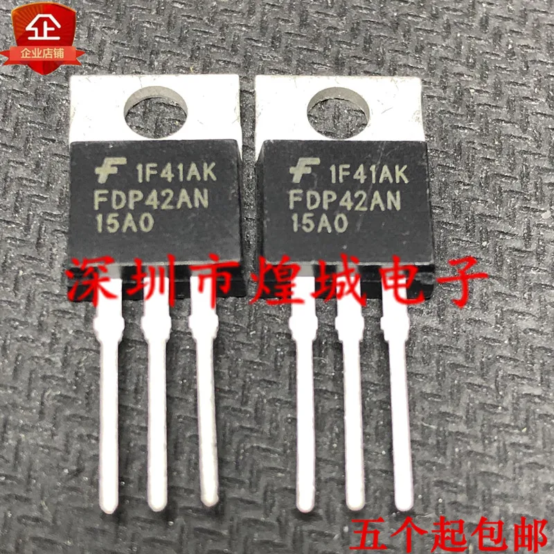 

5шт FDP42AN15AO MOS TO-220 150В 35А