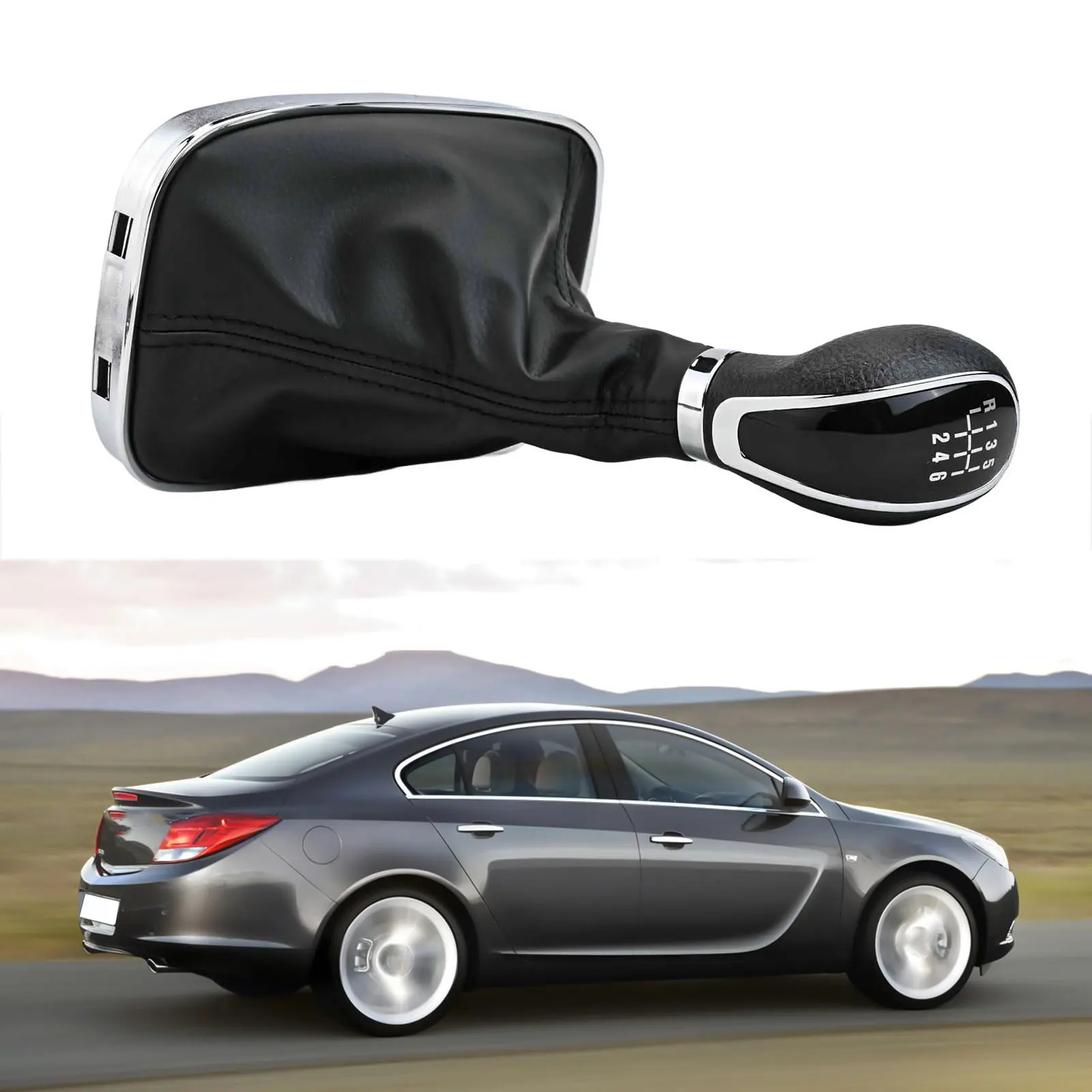 Gear Shift Knob Lever Handle for Vauxhall For Opel Insignia A G09 Manual Transmission Vehicles Including Sports for tourer