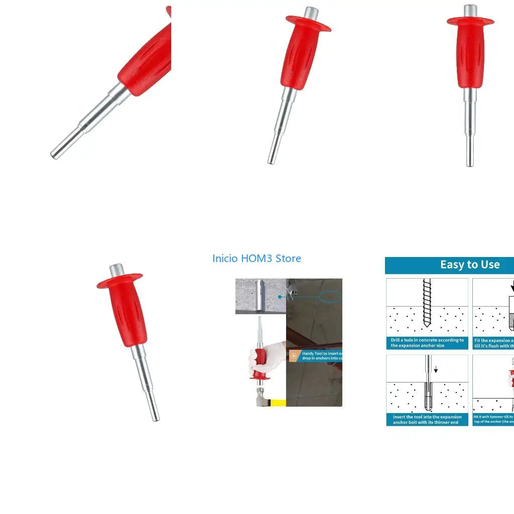 A5YD professioneller 1/4-Zoll-Innenlocher mit ergonomischem Betonbefestigungswerkzeug für sichere Verankerung