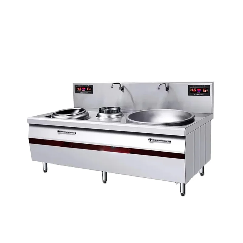 Commercial chinese food Induction Cooker China Induction Stir Frying machine Restaurant Kitchen Equipment