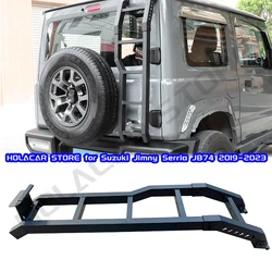 Car Rear Door Tailgate Ladder Tail Gate Climbing Ladder for Suzuki Jimny JB64 JB74 2019 2020 2021 2022 2023 2025 3/5 Door Jimny