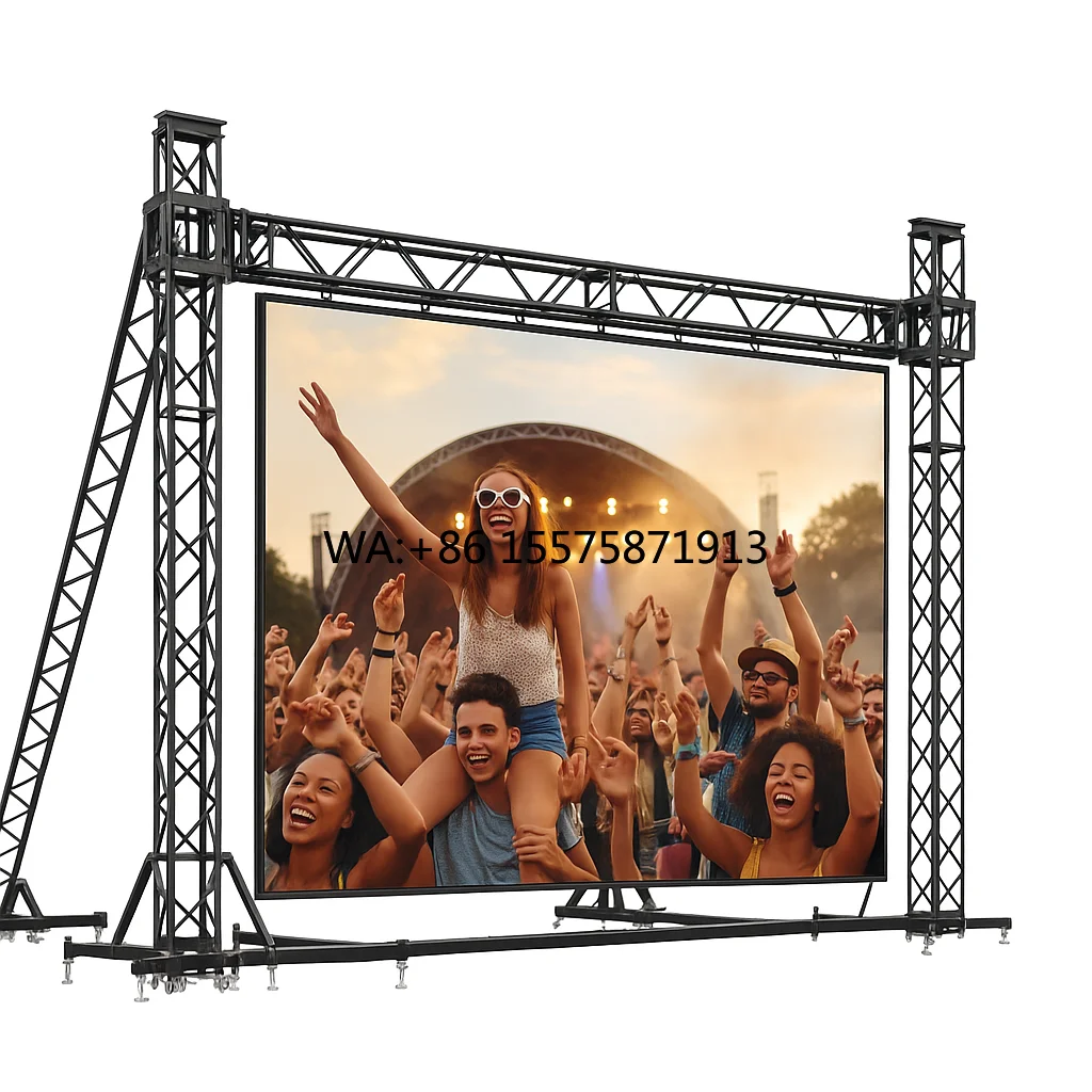 

P2.976 Прокат на открытом воздухе Светодиодная видеостена Бесшовная HD-панель дисплея для выставочных кабинок Корпоративные мероприятия и конференции