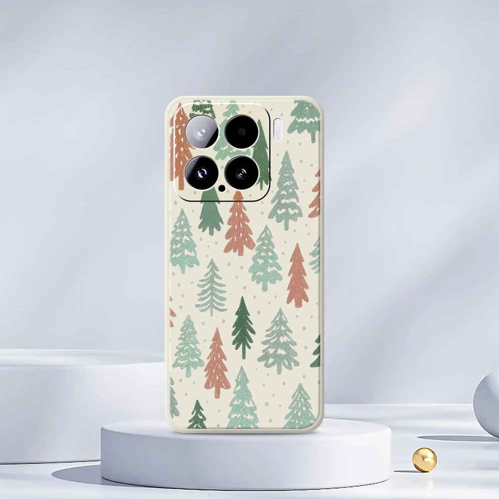 Christmas Tree Phone Case For Xiaomi Mi 15 Ultra Mi 14T 13T 11T Pro Cover For Xiaomi Mi 13T Pro Mi 11T Pro Silicone Soft Cases