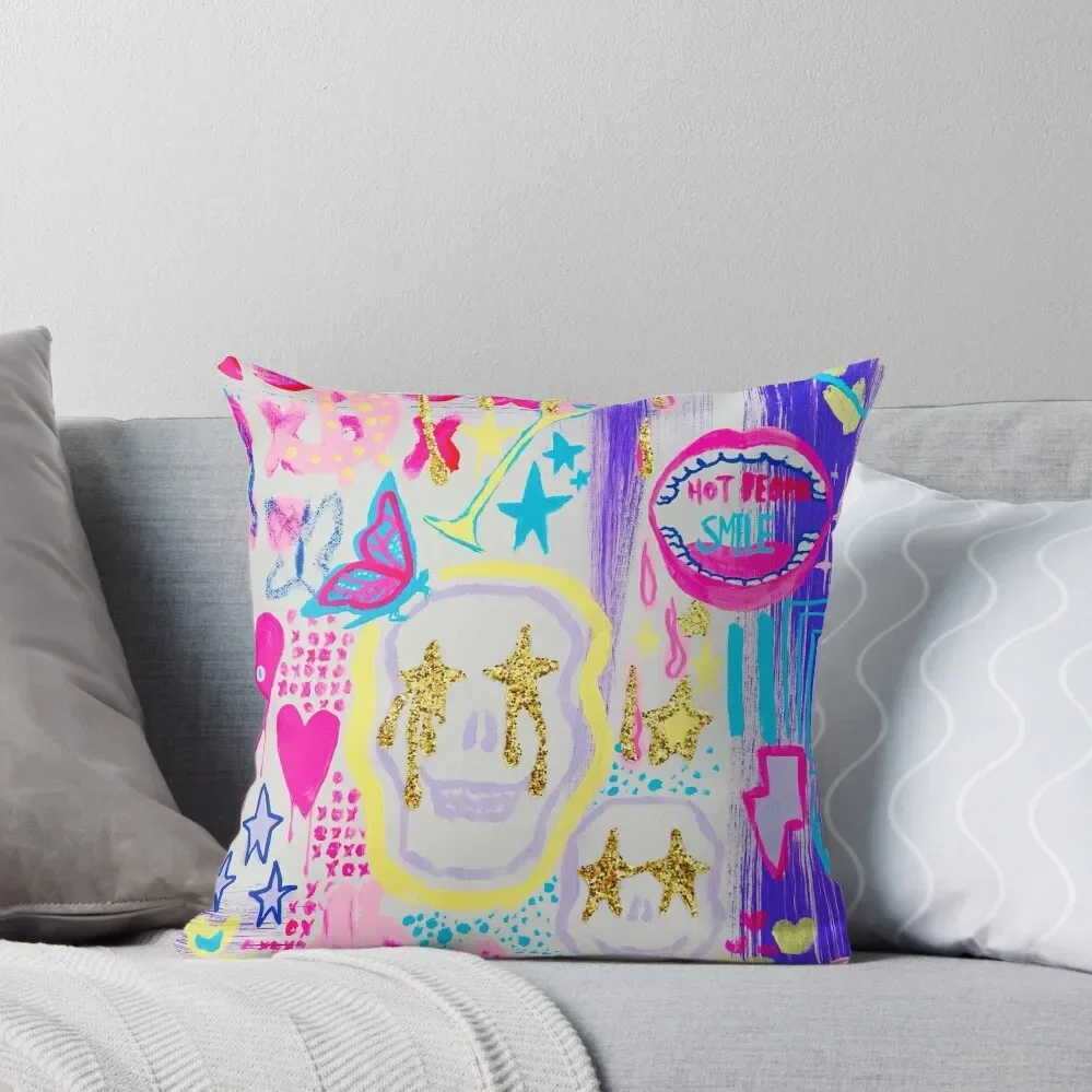 

Preppy Collage 1 Throw Pillow bed pillows luxury covers Sofa Covers For Living Room Cushions For Sofa pillow