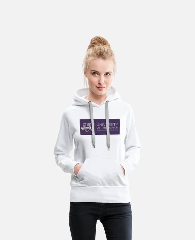 

Autumn and Winter "University of The People Pride" Academic - Trendy Cotton Hoodie, Stylish Campus - Culture Sweatshirt