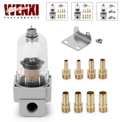 Air Oil Separator Oil Catch can Tank Engine Oil Filter out impurities Auto Accessories Universal WX-OST01