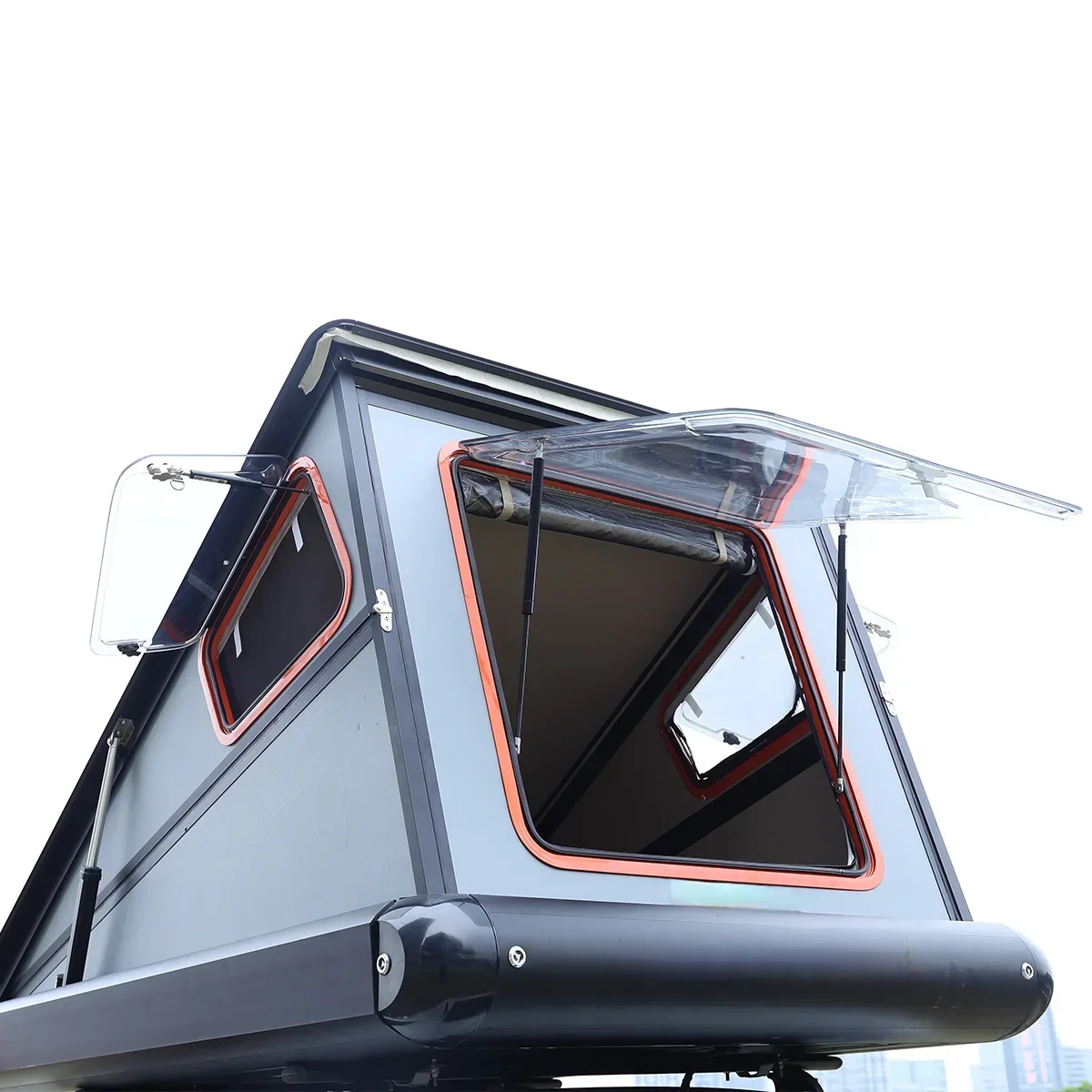 Waterproof Camping Tent Auto Folding Pop-up Hard Top Roof Tent with Awning Truck Suv Extension Side Tent Sunshade Shelters