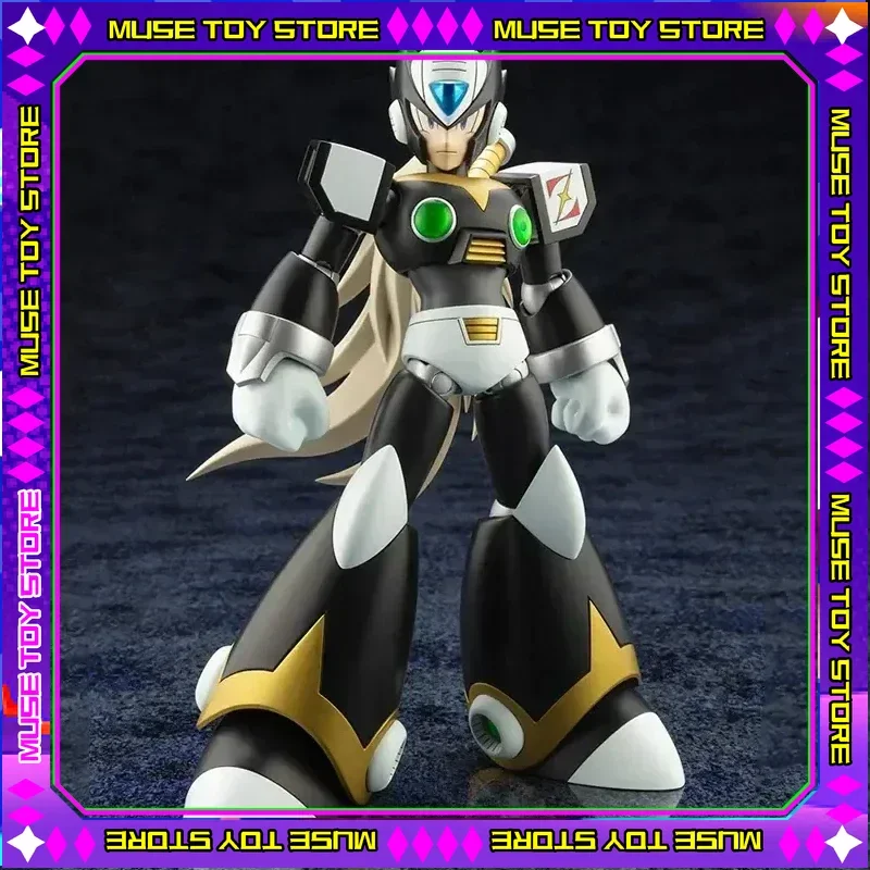 ของแท้ Kotobukiya ROCKMAN Black Zero อะนิเมะ Action Figure PVC 1/12 ตุ๊กตารุ่นสะสมรูปปั้นเครื่องประดับของขวัญ