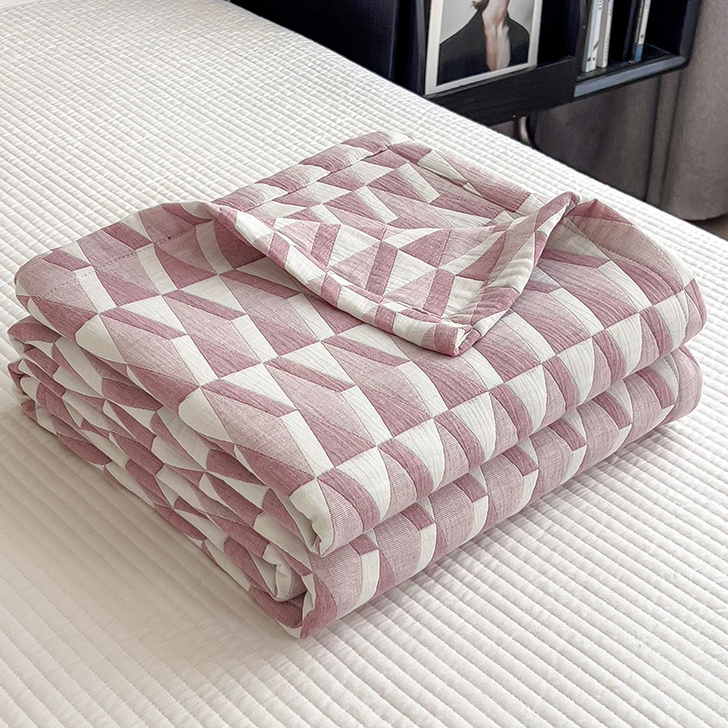 

Одеяло в стиле бохо, двустороннее одеяло из 100% хлопка для кровати, дивана, муслиновые одеяла, чехол для дивана, всесезонное легкое одеяло, простыня