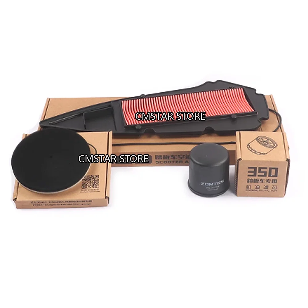 Motorrad-Luftfilterelement für ZONTES 368E/D/M/G/K 368G 368E, Motorölfilter, Luftansaug-Schwammgitter, Luftgitter