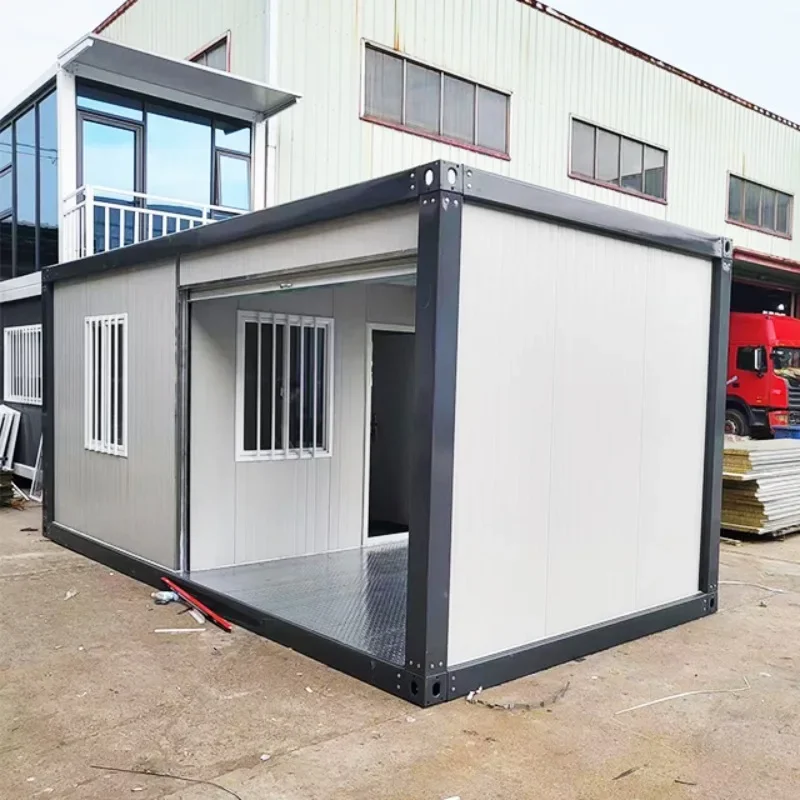 Eco Friendly Waterproof Easily Assembled Prefabricated Houses Portable Mobile Prefab House Container