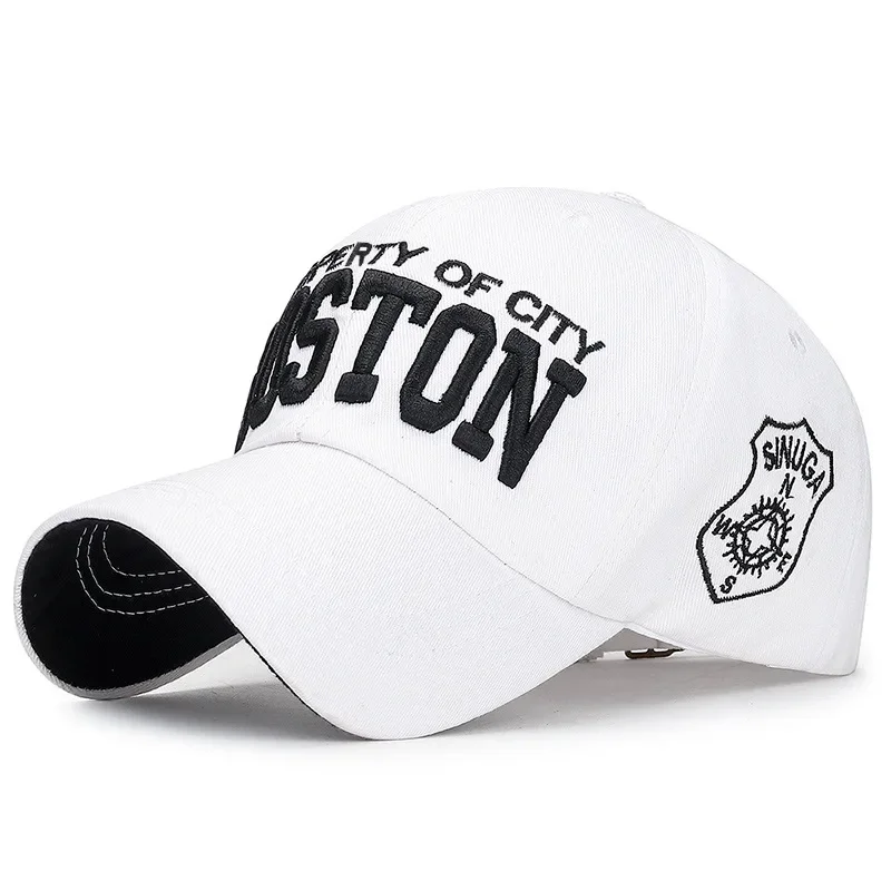 BOSTON Embroidered Baseball Caps for Men Women Snapback Hats Designer Cap Men Gorras Hombre Men Golf Hat Trucker Hat