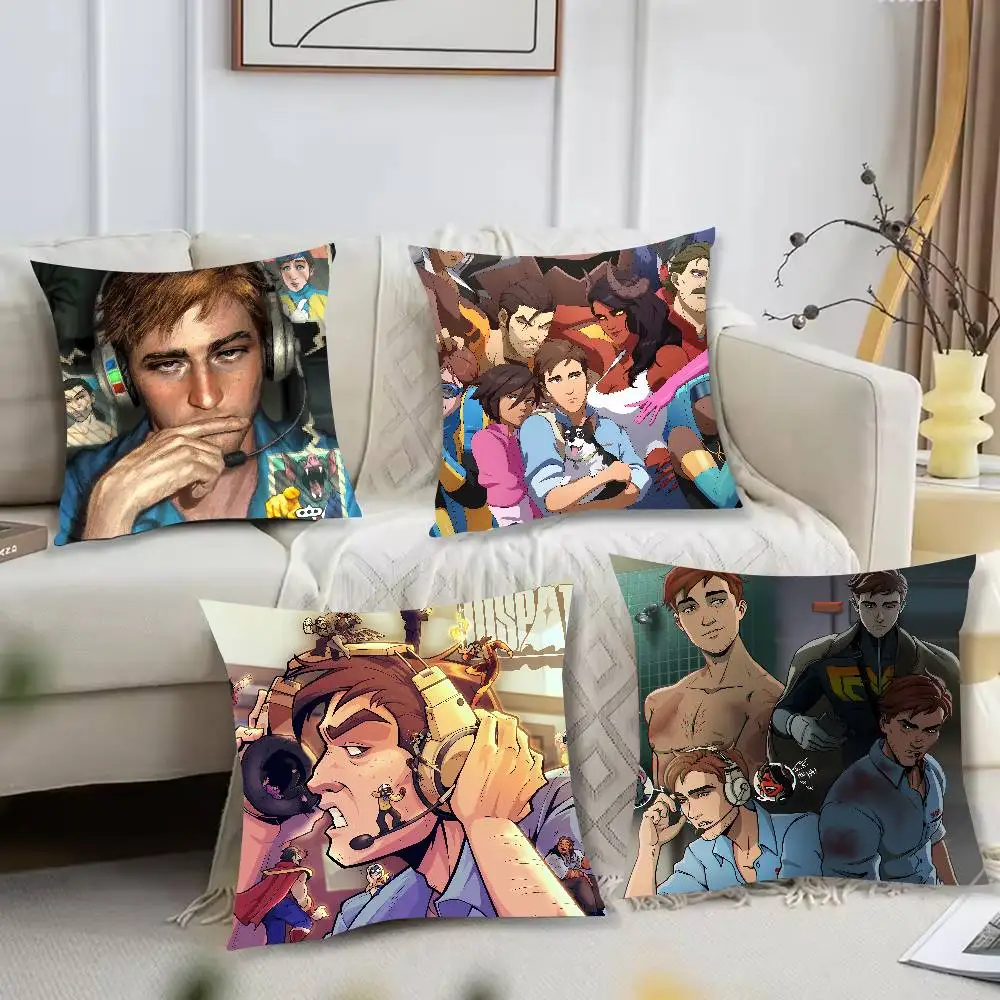 New Fashion Video Gaming Cool Dispatch Cushion Cover Decor Home Throw Pillow Covers For Couch Camping Pillow Cover Decorations