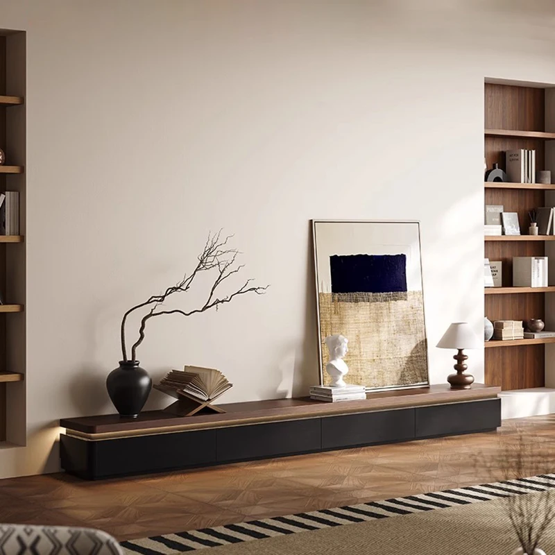 

Italian Vintage Tv Cabinet Minimalist Durable Aesthetic Elegant Tv Cabinet Beauty Space saving Meubles De Maison Furniture Home