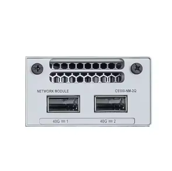 New Cisco C9300-NM-2Q=New C9300 Series 2 X 40GE Network Switch Module Card C9300-NM-2Q=