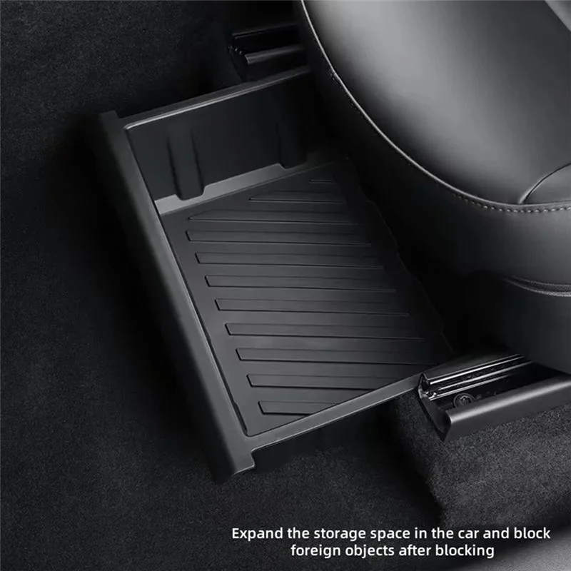

OB-для Tesla Model Y Ящик для хранения Juniper для Tesla Model Y под ящиком сиденья Тип лотка Автомобильные аксессуары