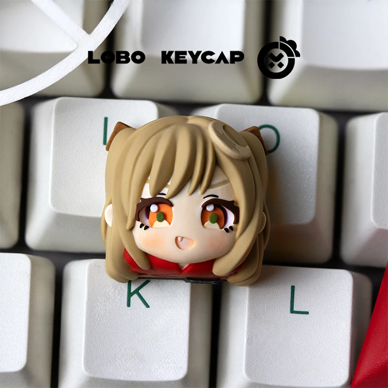 Cosmic Princess Kaguya! 3D Printed Resin Custom Artisan Keycap Mechanical Keyboard Point Keycap PC Gaming Keyboard Collect Gift view 2