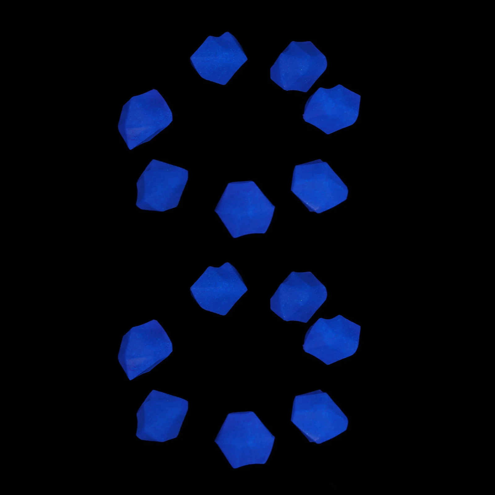 

300Pcs Resin Luminous Fish Tank Stone Decorative Pebbles Aquarium Landscaping Decor Bottom Ornament Aquarium Pebble Decor