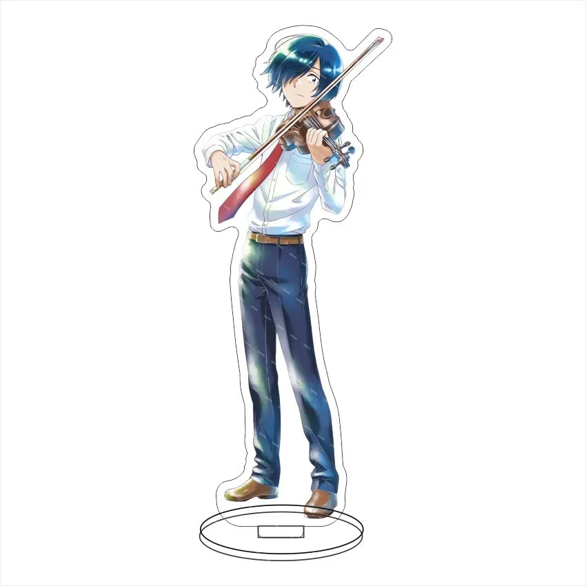 16CM Anime Blue Orchestra Ritsuko Akine Hajime Aono Haru Kozakura Nao Saeki Acrylic Stand Figure Cos Ornaments Gifts view 4