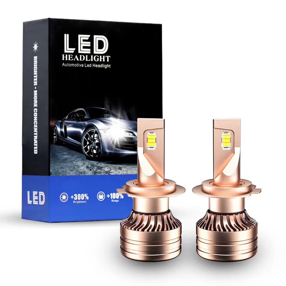 

H7 LED Headlight Kit Super Bright 6000K Car Light Lamp Bulb Plug and Play Easy installation