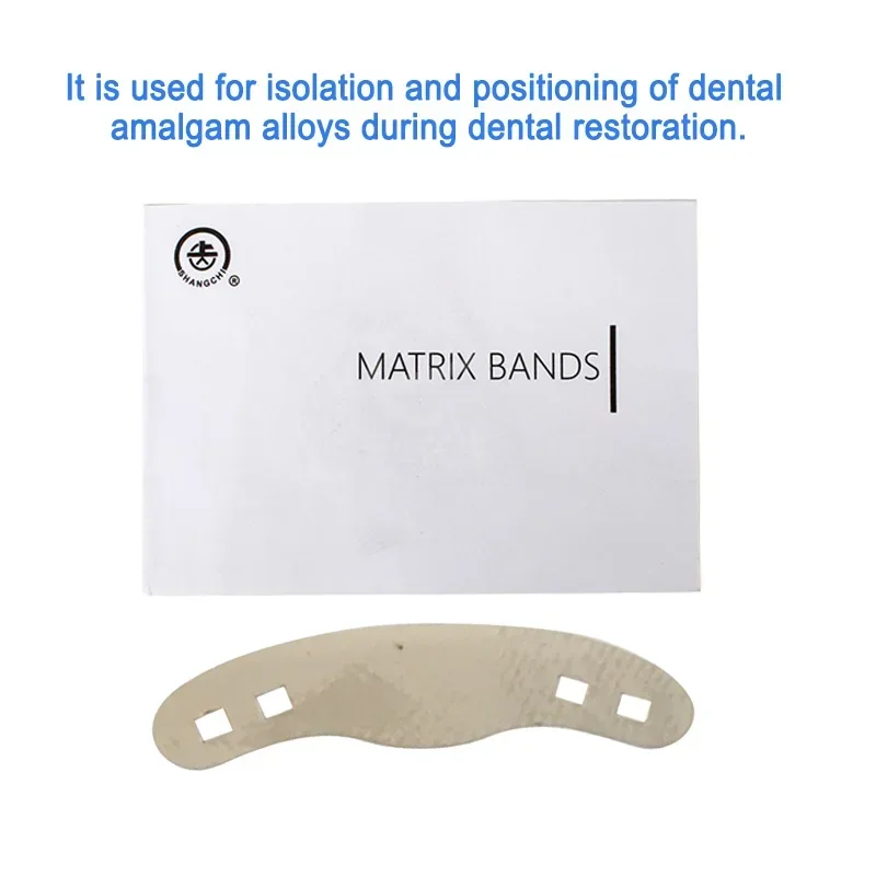 

Matrix Bands Watercress Forming Sheet, Isolation, Auxiliary Prosthesis, Positioning, Dental Material, 20Pcs, Bag