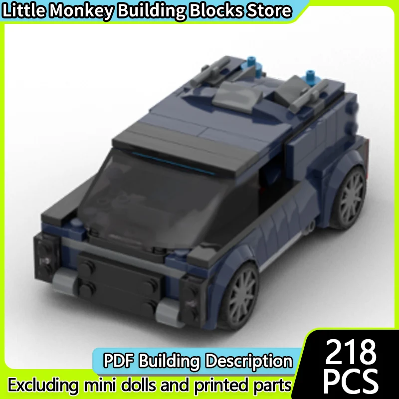 

Speed Racing Car Model MOC Building Bricks Classic Sport Wagon Modular Technology Children Holiday Gifts Assemble Toys Suit