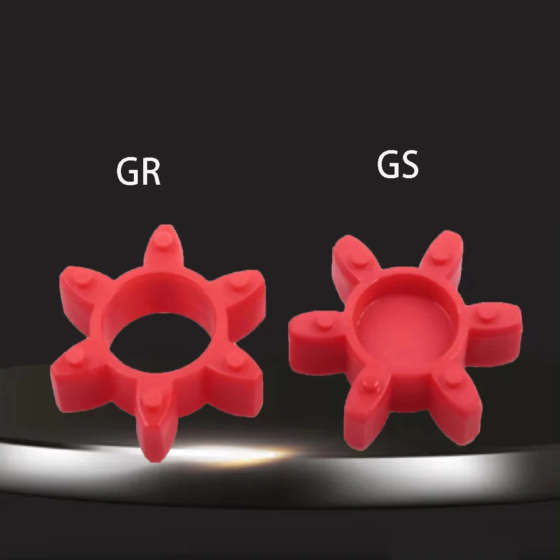 Plum Blossom Pad Star Shaped Coupling Elastic Buffer Pad GR14/19/24/28/38/42/48-160 Polyurethane Hexagonal Octagonal Decagonal