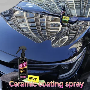 Revestimento cerâmico do carro spray cristal polimento líquido proteção durável revestimento de cera hidrofóbica reparação de riscos material brilhante detalhe do carro 10 principais vendas cera pra carro cristalizadora - №5