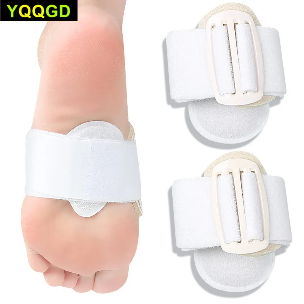 

1Pcs Forefoot Pads Half Insoles Thumb Valgus Arch Pad Shock-Absorbing Slow-Pressure Flat Feet Non-Slip Support Orthope Foot Care