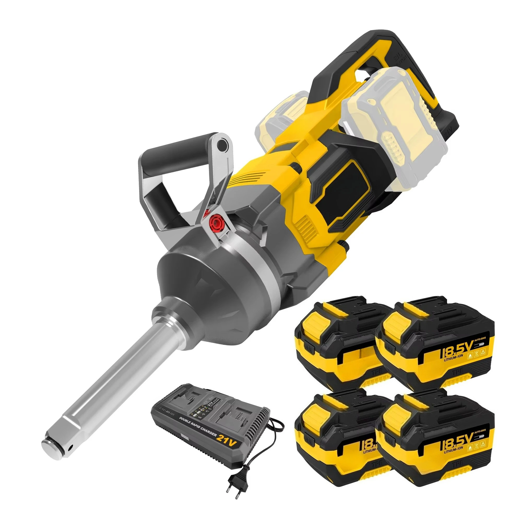 Brushless Impact Wrench 4 Packs  6.0Ah