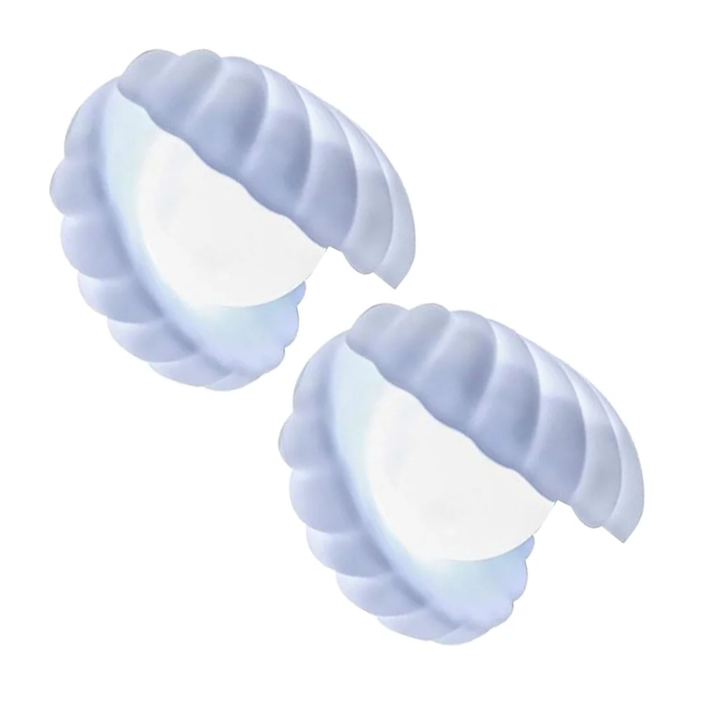 2 قطعة مصباح الليل الصغيرة قذيفة الإبداعية سطح المكتب ضوء الليل لغرفة النوم النوم ديكور منضدية الزينة قذيفة مصباح