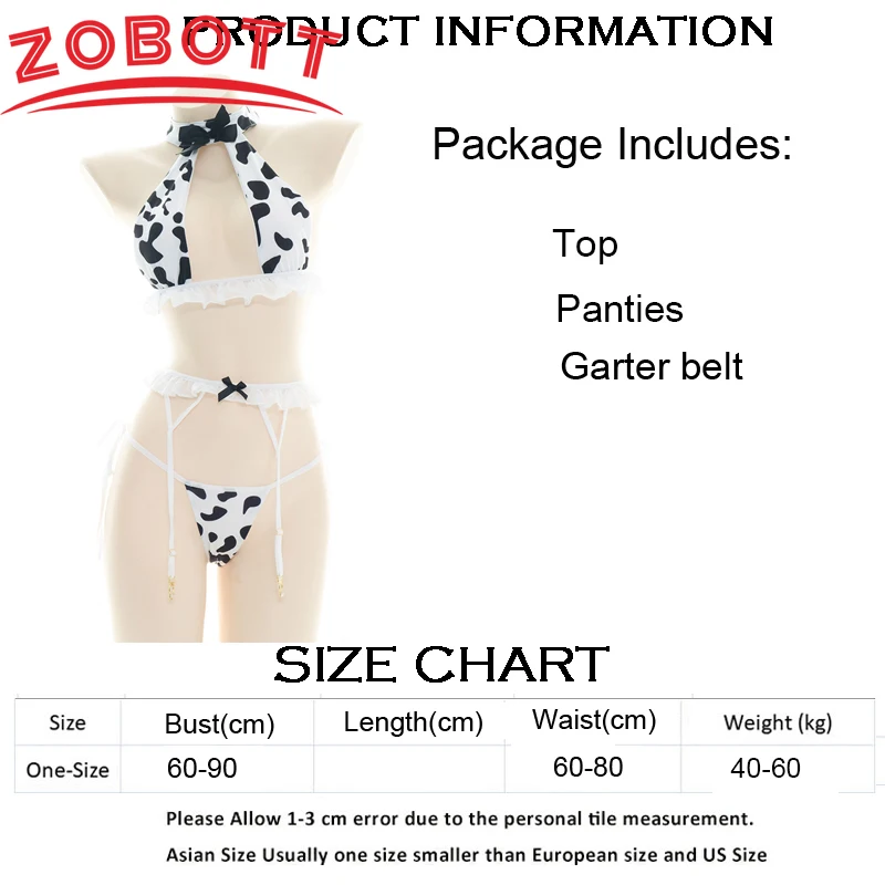 Hot Toys Cow Series strój kąpielowy body bikini pokojówka jednolity kostium letnia plaża Kawaii dziewczyna stroje kąpielowe spódnica jednolity