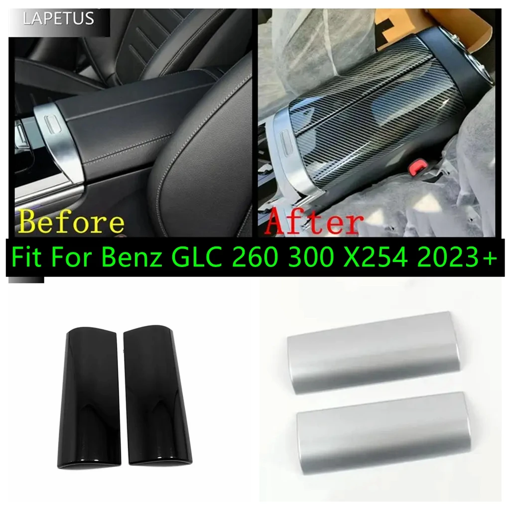 

Auto Center Console Central Armrest Box Panel Cover Molding Trims Fit For Mercedes Benz GLC 260 300 X254 2023 2024 Accessories