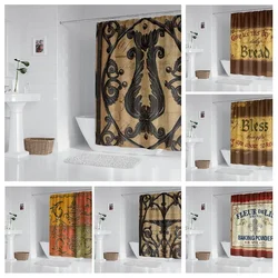 House hold waterproof fabric household shower curtain accessories shower curtain240 * 200 home Animal retro style shower curtain