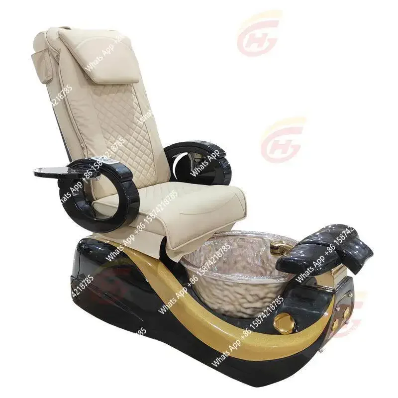 M32 Nail And Eyelash Sofa Foot Wash Chair Pattern Embroidered Eyebrow Foot Chair Multifunctional Electric Pedicure Foot Bath Sof